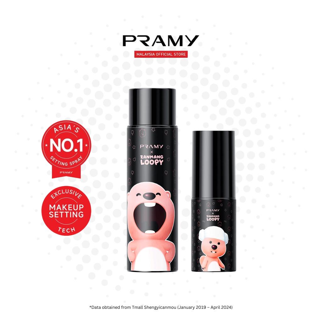 PRAMY x Loopy Moisturizing Matte Finish Makeup Setting Spray (30ml/100ml)