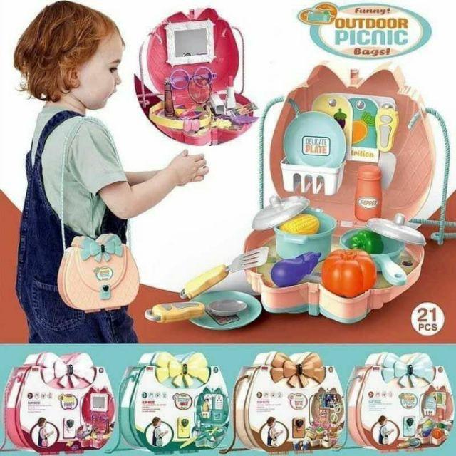 (6 Designs) Pretend Play Kids Toy Box Dream the Suitcase Tools Set