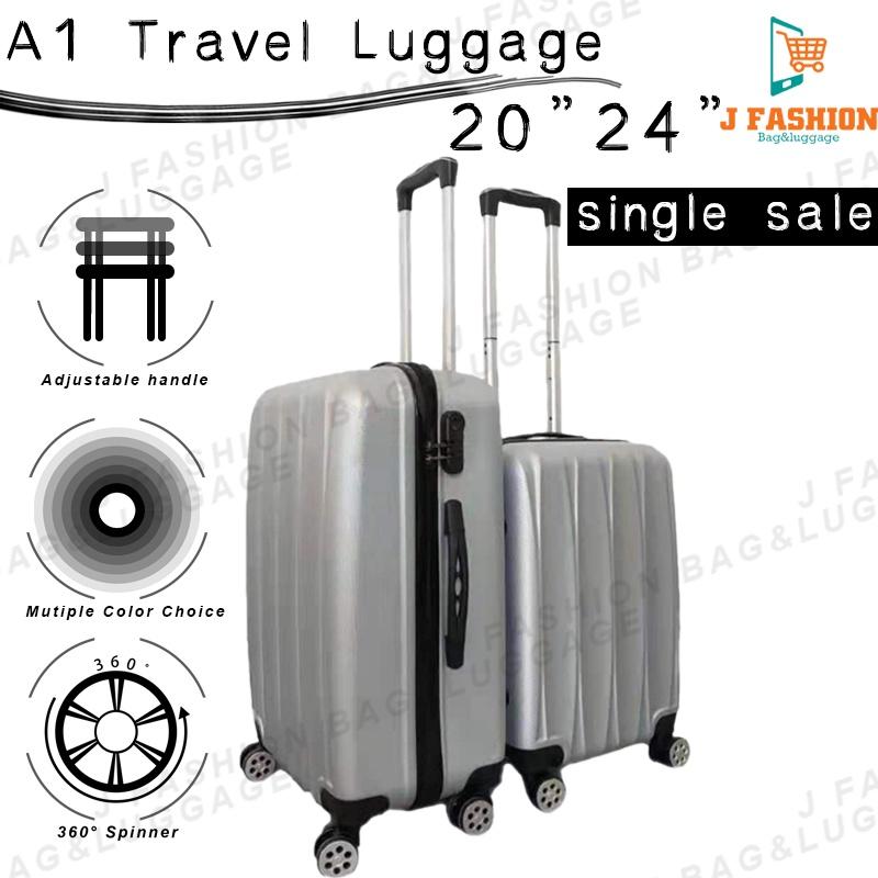 new design A1 luggage bag 20\" / 24\" abs travel luggage beg bagasi